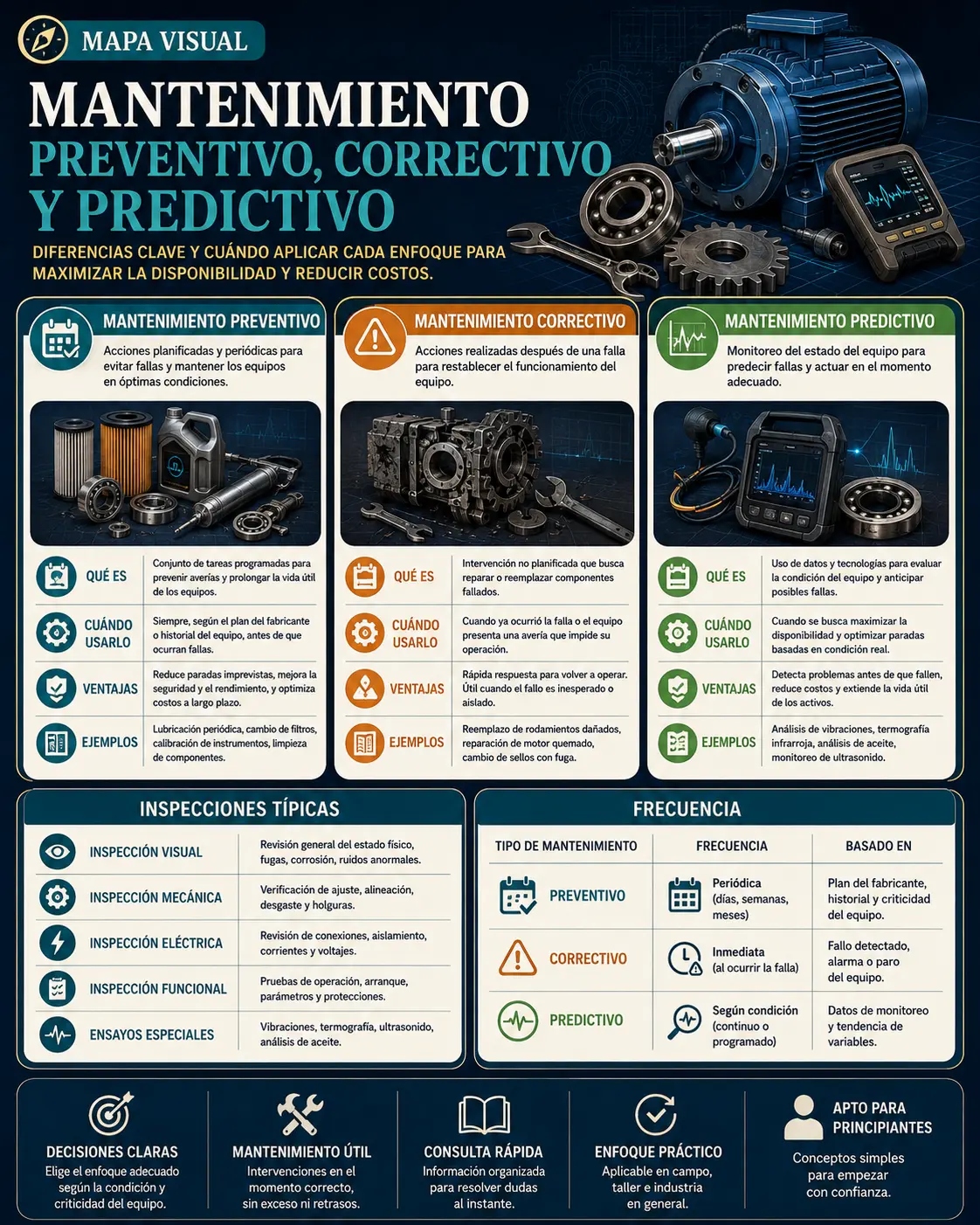 Mantenimiento preventivo y predictivo