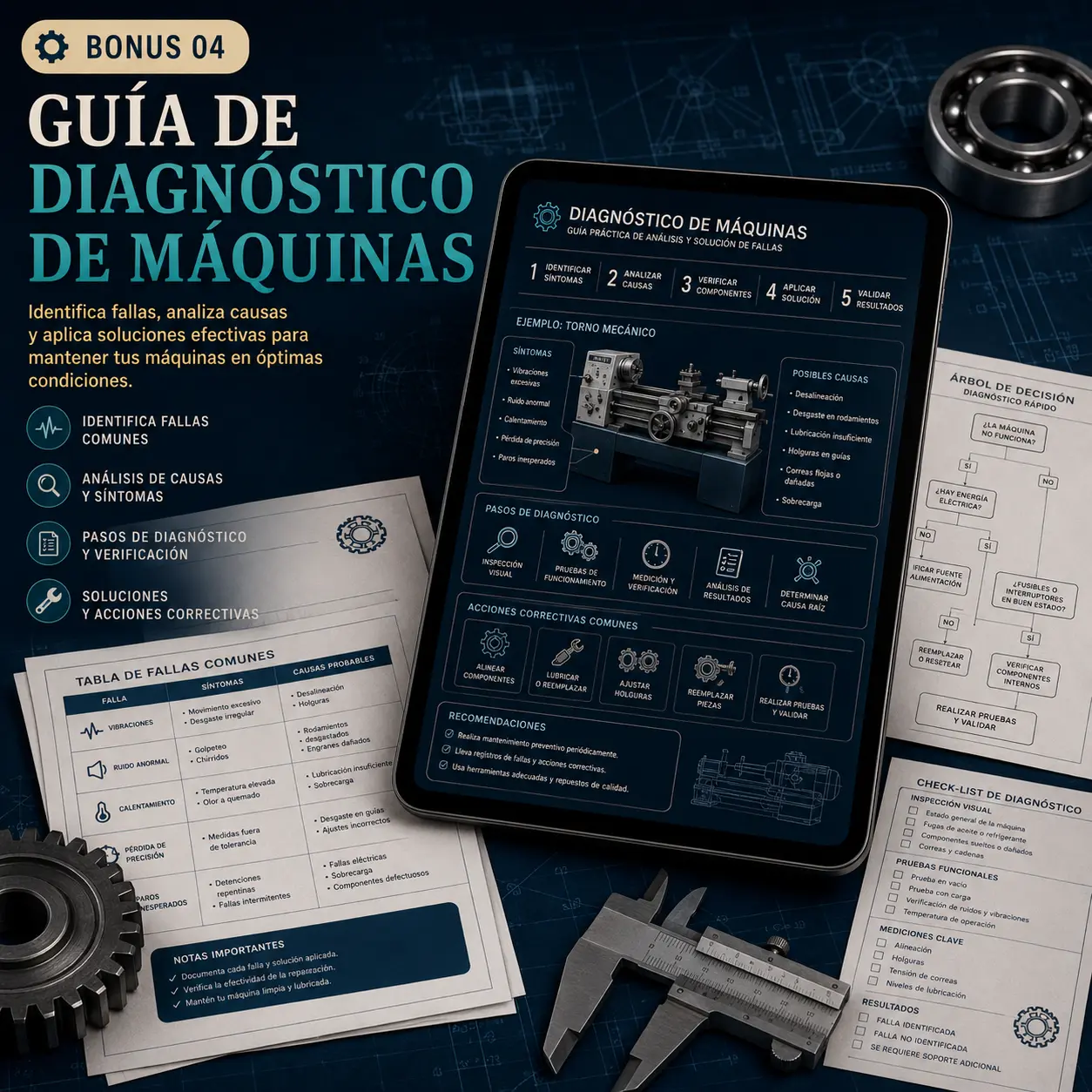 Guía de diagnóstico de máquinas
