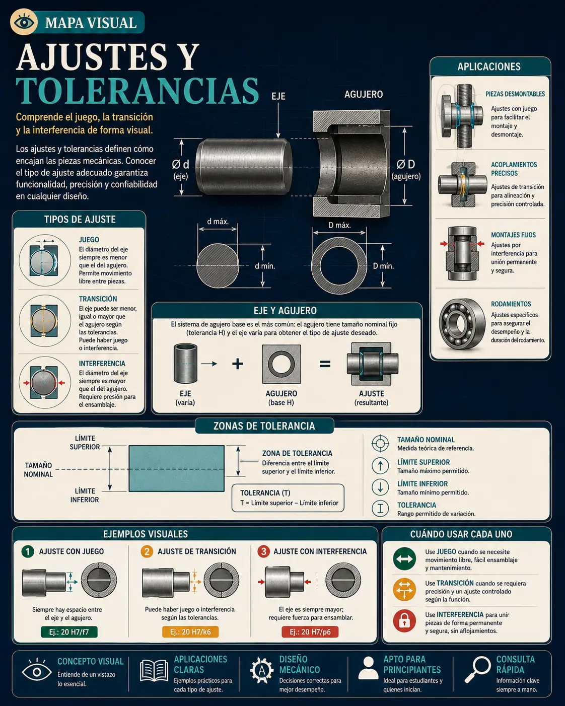 Ajustes y tolerancias