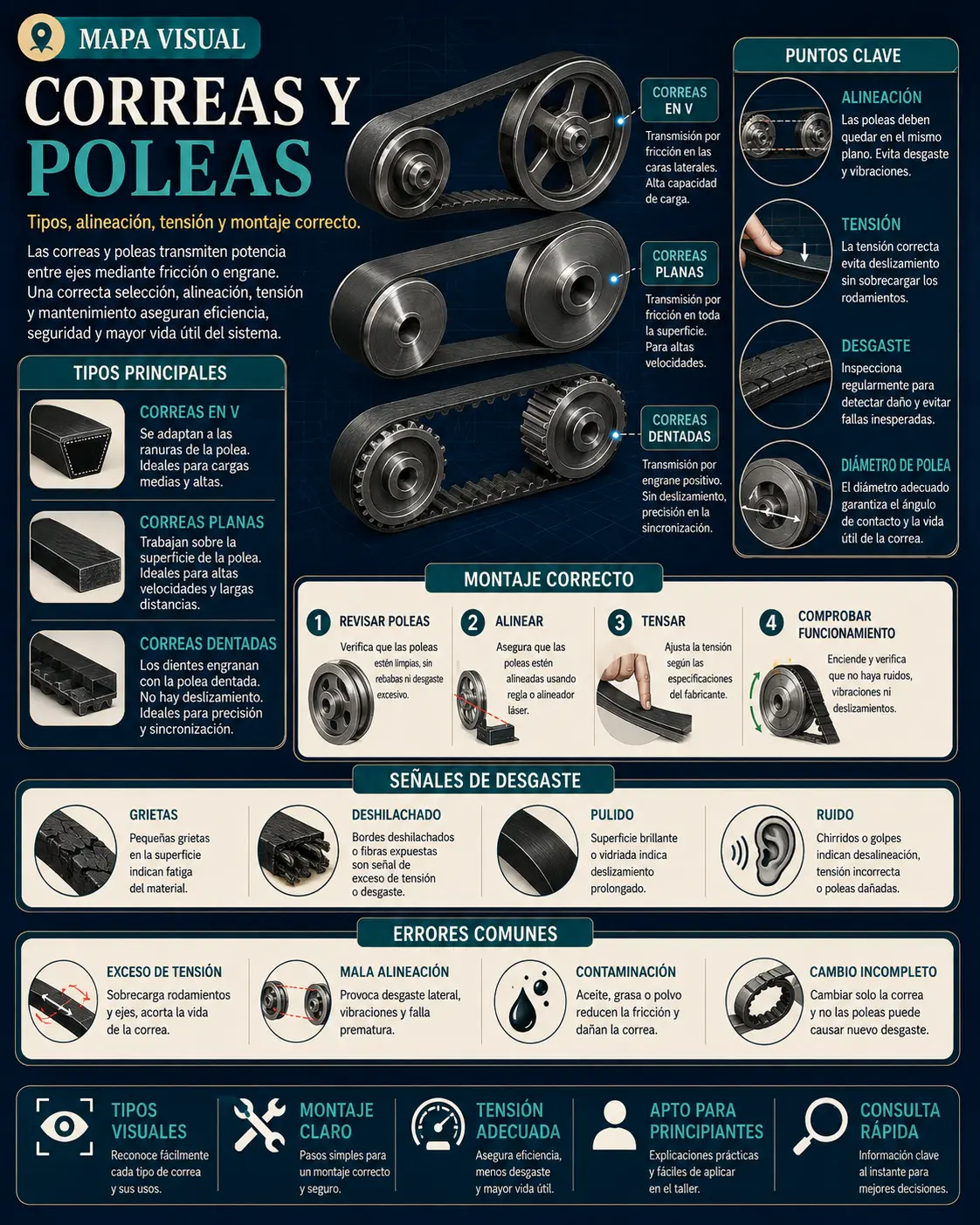 Correas y poleas